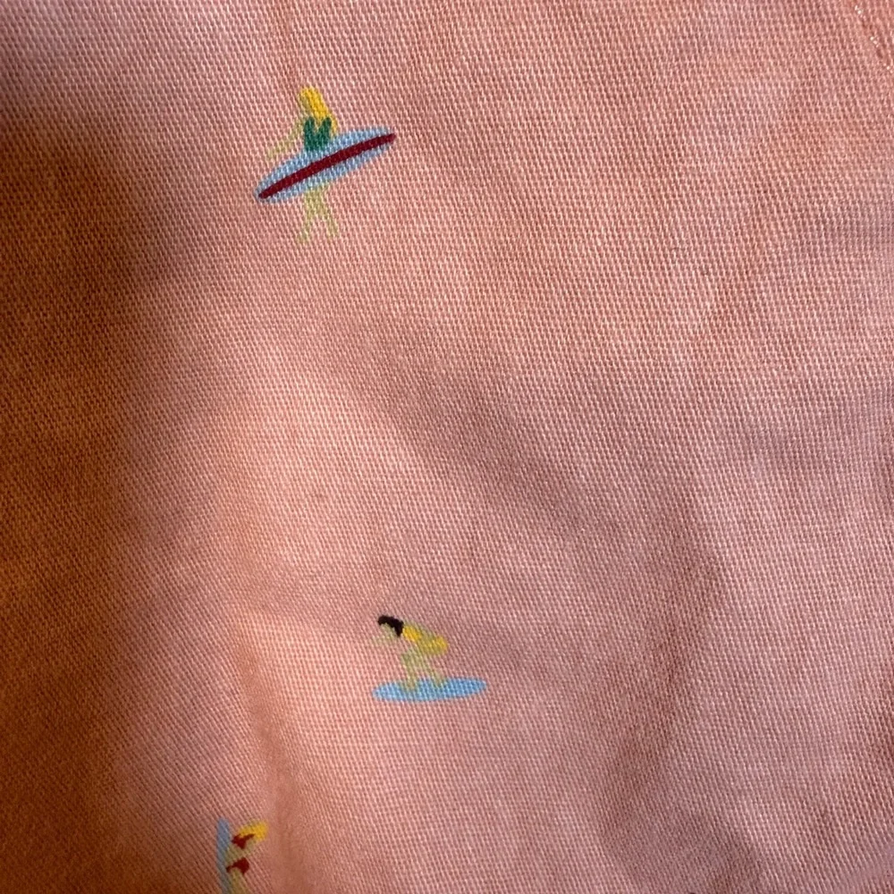 Jachs New‎ York Pink Surfer Print Twill Bleecker Shorts Size 33